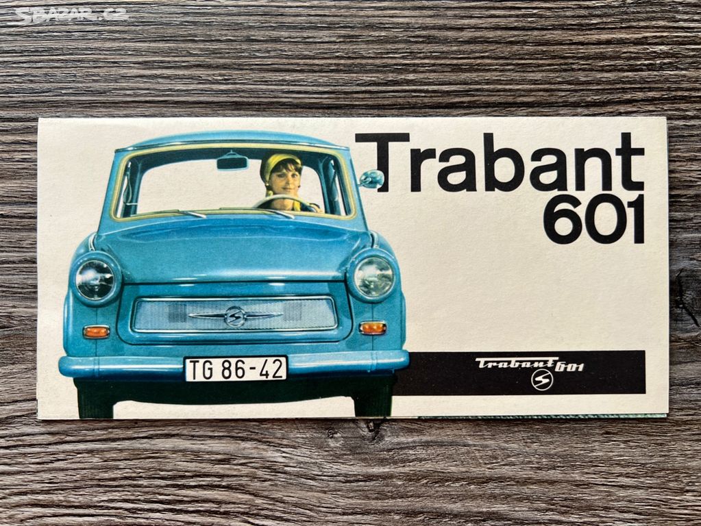 Prospekt Trabant 601 ( 1964 ) česky