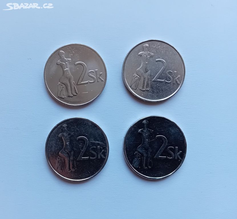 Mince Slovenská republika  2  Sk 1993 až 2003