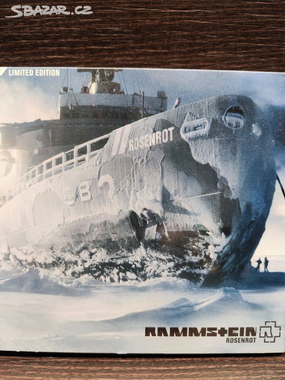 CD + DVD Rammstein - Rosenrot Limited Edition - Bystrovany