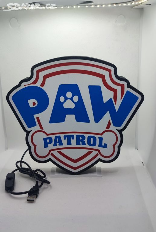 Prodám novou lampičku Paw Patrol