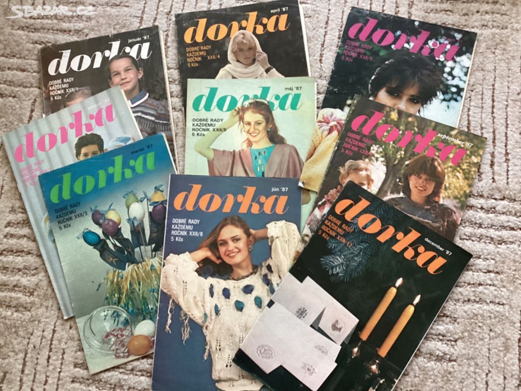 retro časopis dorka r. 1987