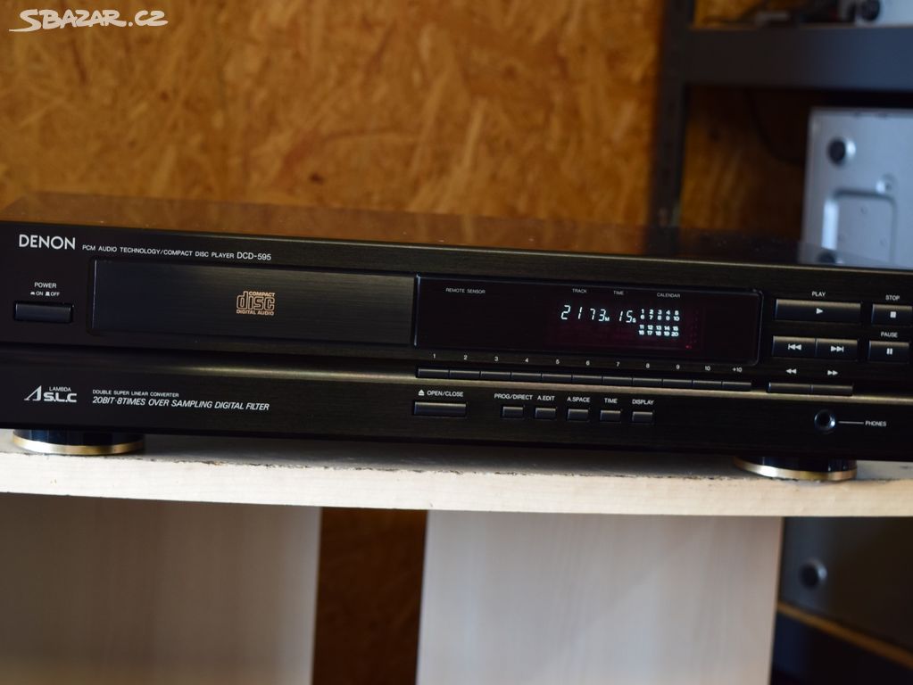 DENON DCD-595 LEVNÝ CD PŘEHRÁVAČ !!