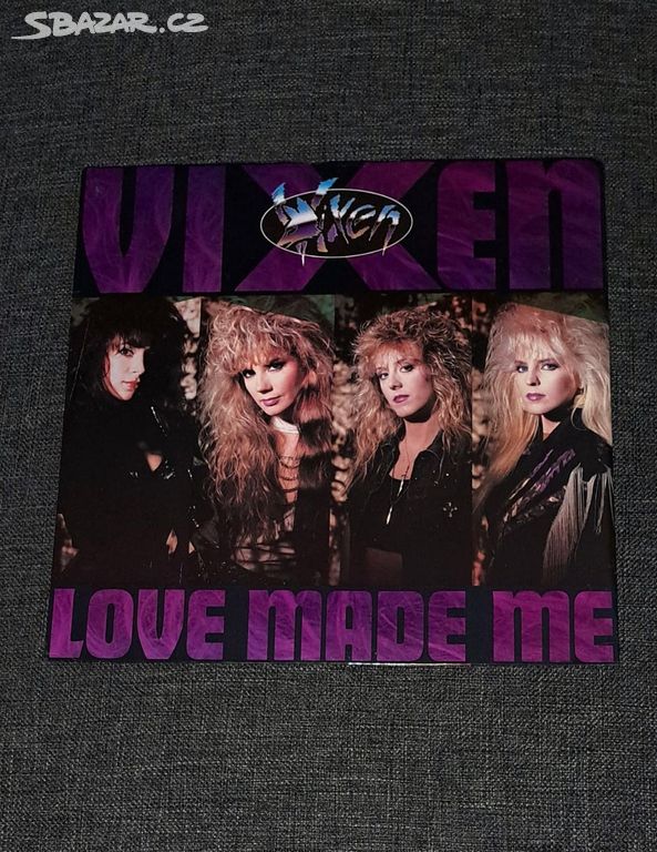 12" maxi singl Vixen - Love Made Me (1989).