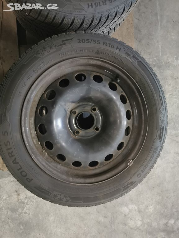 komplet kola pneu s disky citroen c4II 205/55 R16
