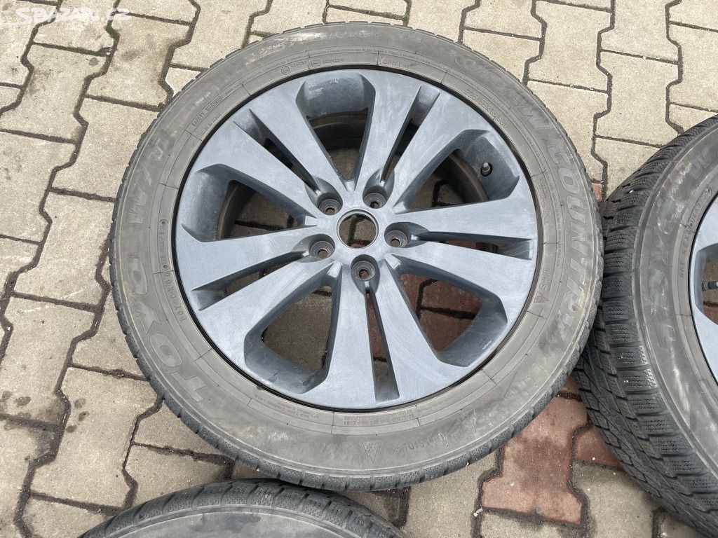 zimní hliníková kola z Hyundai Tuscon (TL) s TPMS