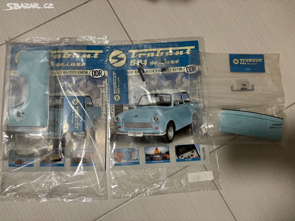 Hachette Trabant 1:8 číslo 74, 75 a 92