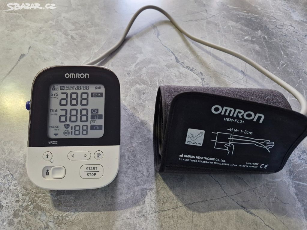 tlakoměr , digitální tlakoměr , tonometr OMRON