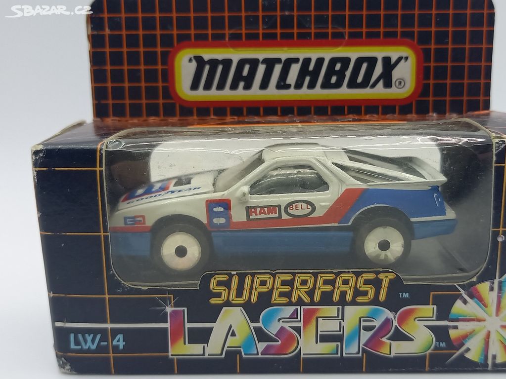 Matchbox Laser Wheels LW-4 Dodge Daytona Turbo Z