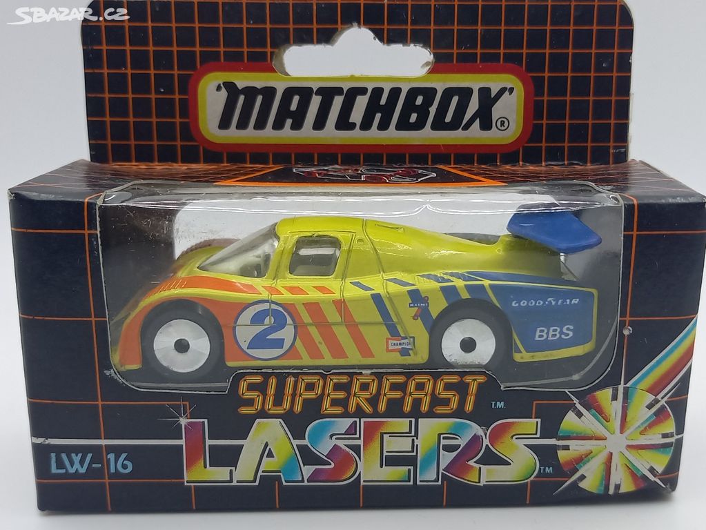 Matchbox Laser Wheels LW-16 Sauber Group C Racer