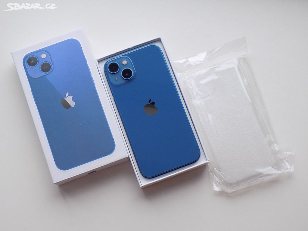 APPLE iPhone 13 128GB Blue - ZÁRUKA 12 MĚSÍCŮ
