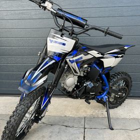 Obrázek k inzerátu: Pitbike 125ccm 4T 14 12 E-Start poloautomat modrá