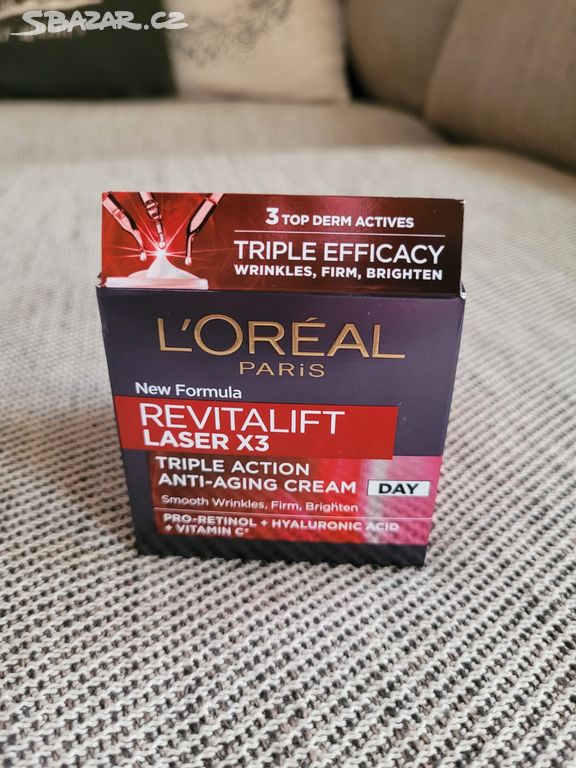 Nový denní krém Revitalift Laser X3 zn. L´ Oréal
