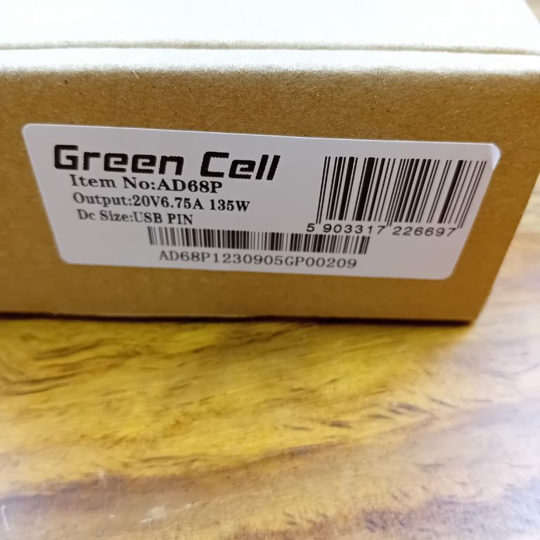 Chargeur Green Cell PRO 20V 6.75A 135W pour Lenovo (Slim Tip)