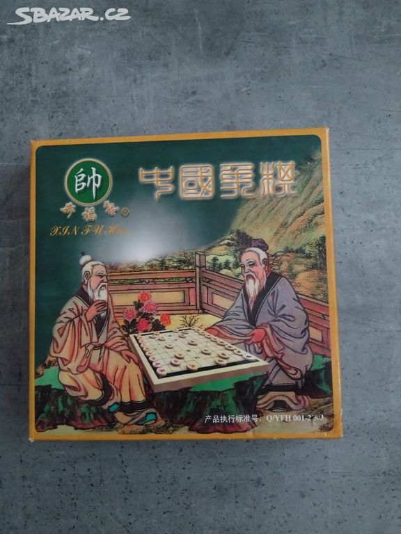 Dřevěné šachy čínské