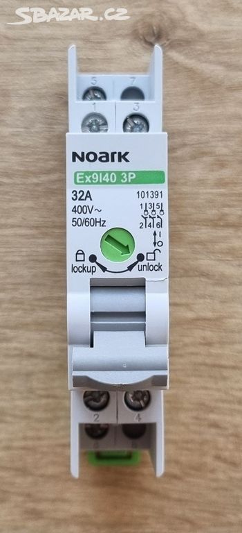 Vypínač NOARK Electric Ex9I40 3P 32A