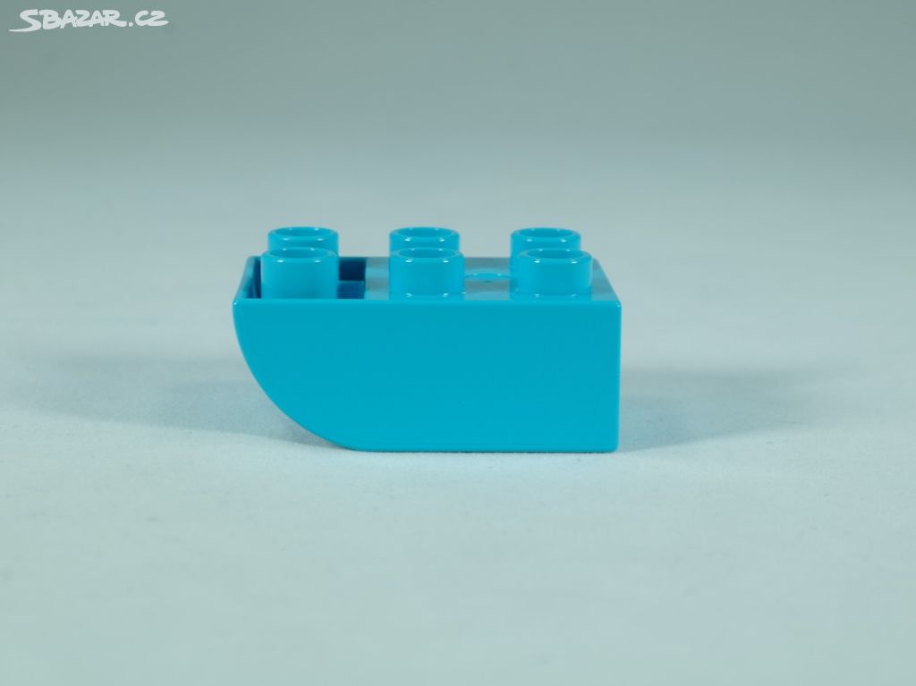 LEGO DUPLO cihla 2x3 se zakřivenou spodní částí