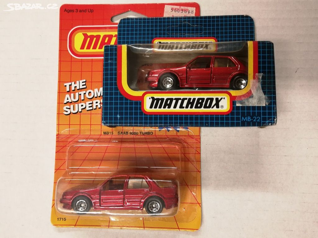 Matchbox Saab 9000 Turbo Praha Sbazar.cz