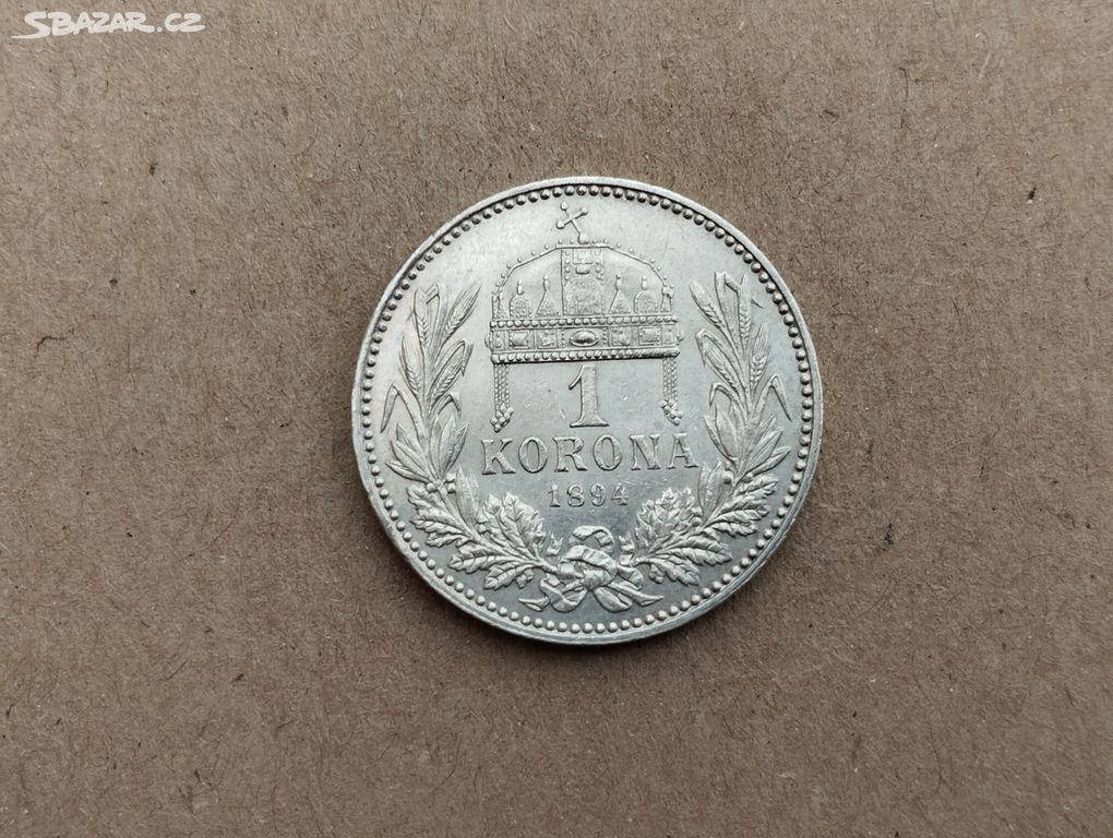 Koruna 1894 KB - František Josef I.