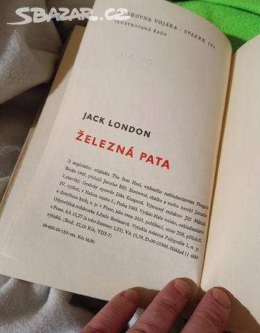 Patajack Železná pata Jack london - Praha - Bazar - Sbazar.cz