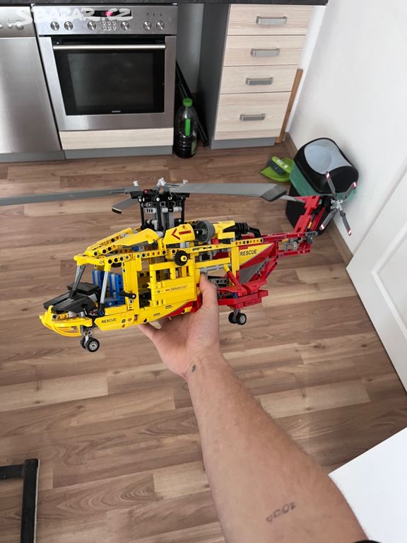 Lego Technic helikoptéra