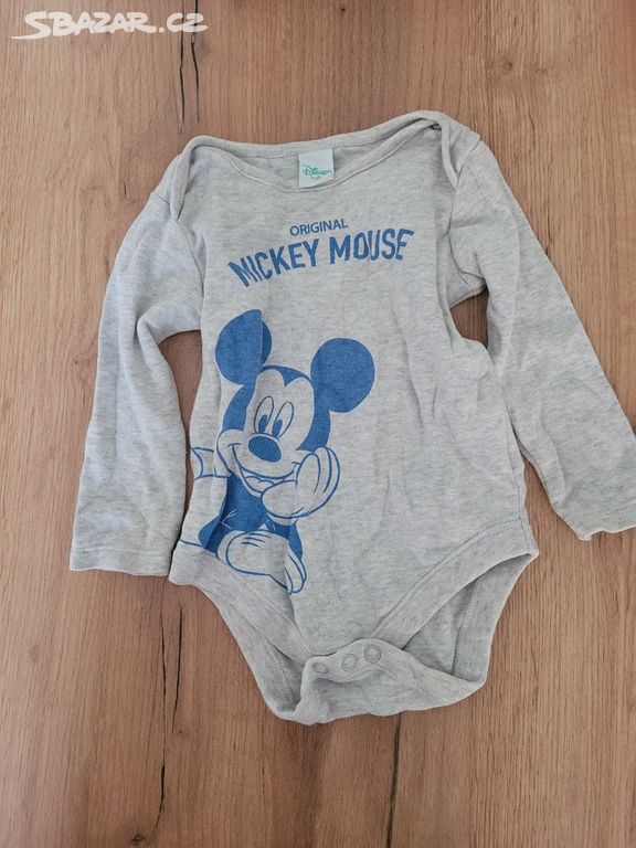 Bodycko 6-9 měsíců s Mickey Mousem