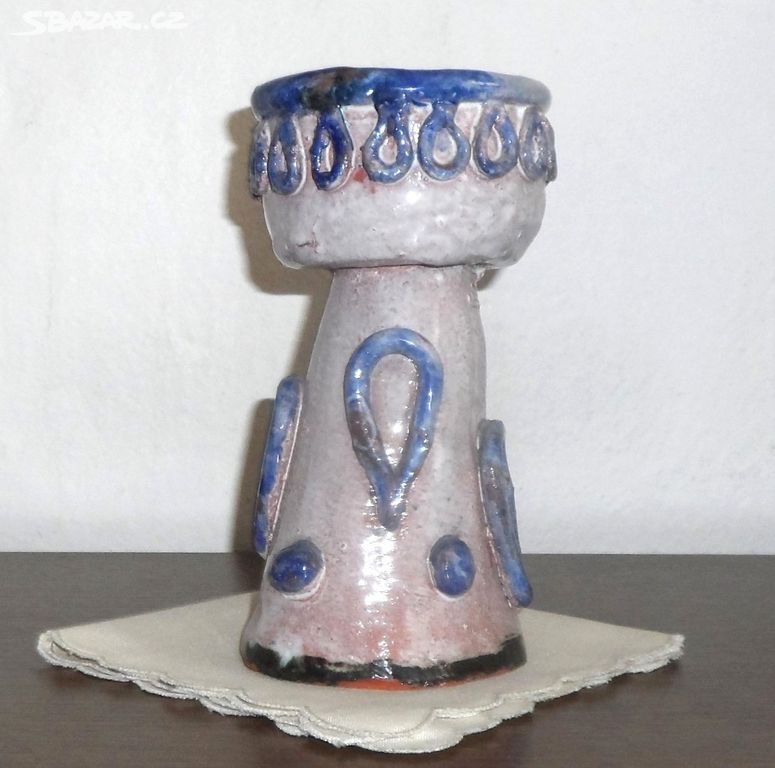 Keramický dekorační SVÍCEN, nebo váza