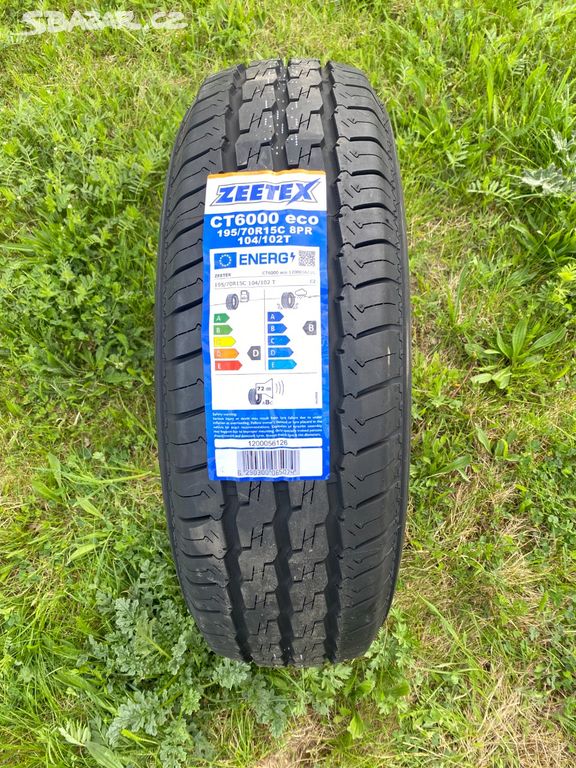 195/70 r15c Nové letní Zeetex 195/70R15C 104/102T