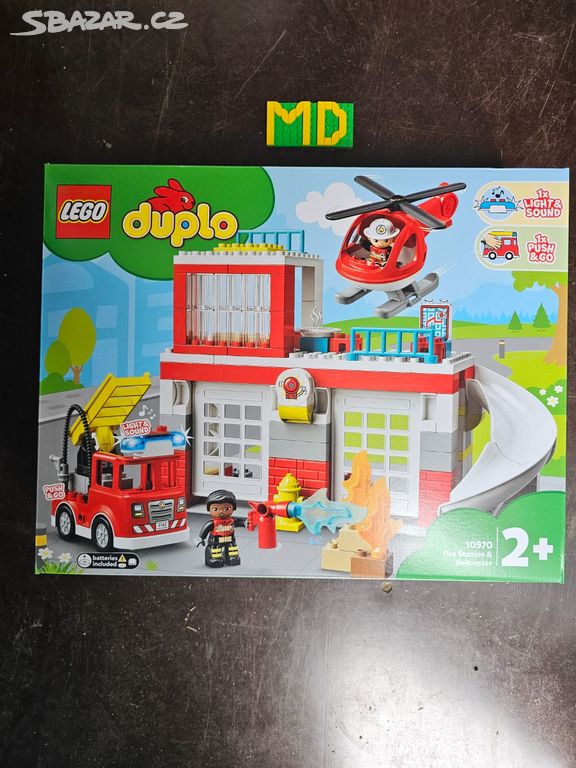 LEGO Duplo 10970 Hasičská stanice a vrtulník