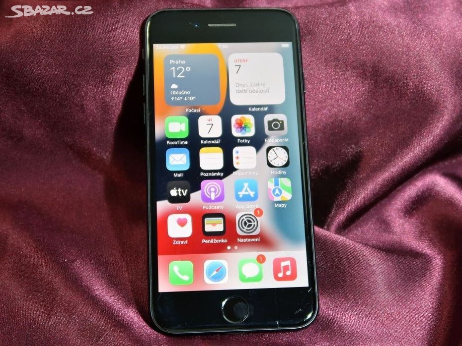 Telefon Apple iPhone 7 128GB MN8L2ZDA prasklé sklo