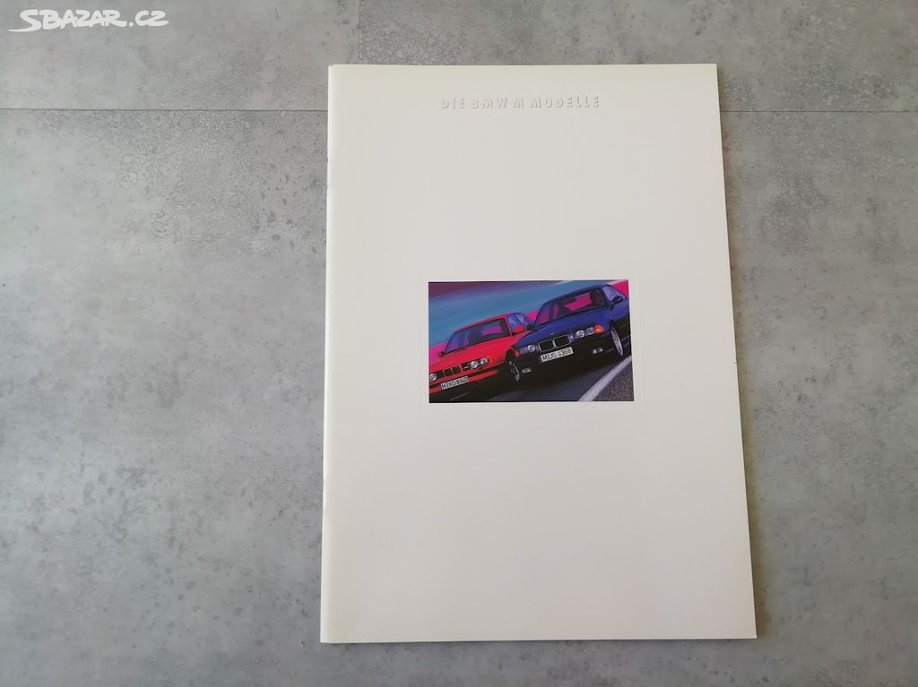 BMW M Modelle E36, E34, katalog 1992
