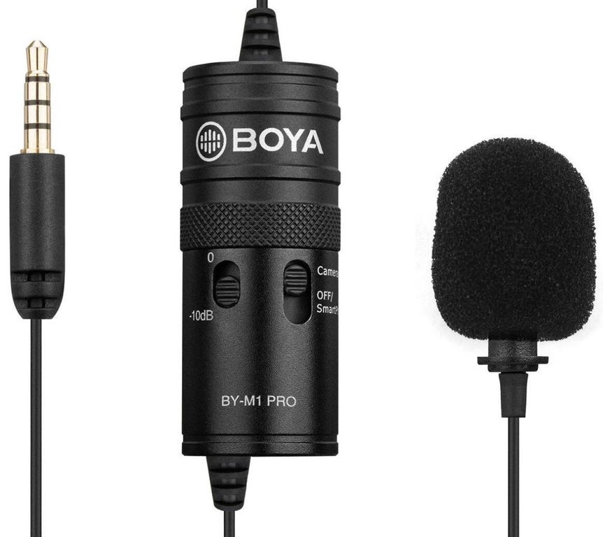 Univerzální klopový mikrofon Boya BY-M1 Pro
