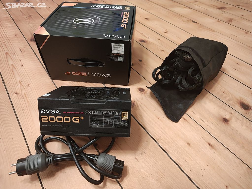 Počítačový zdroj EVGA SuperNOVA 2000G+ záruka10let