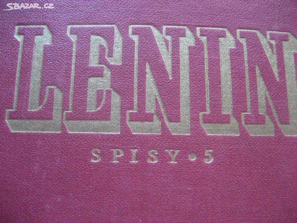 V. I. LENIN: Spisy 5, rok vydání 1953