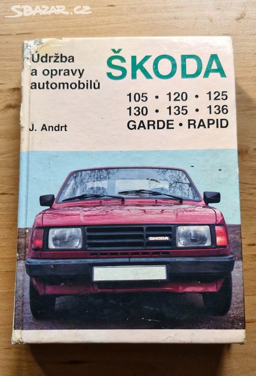 Prodám knihu údržby Škoda 120, 130