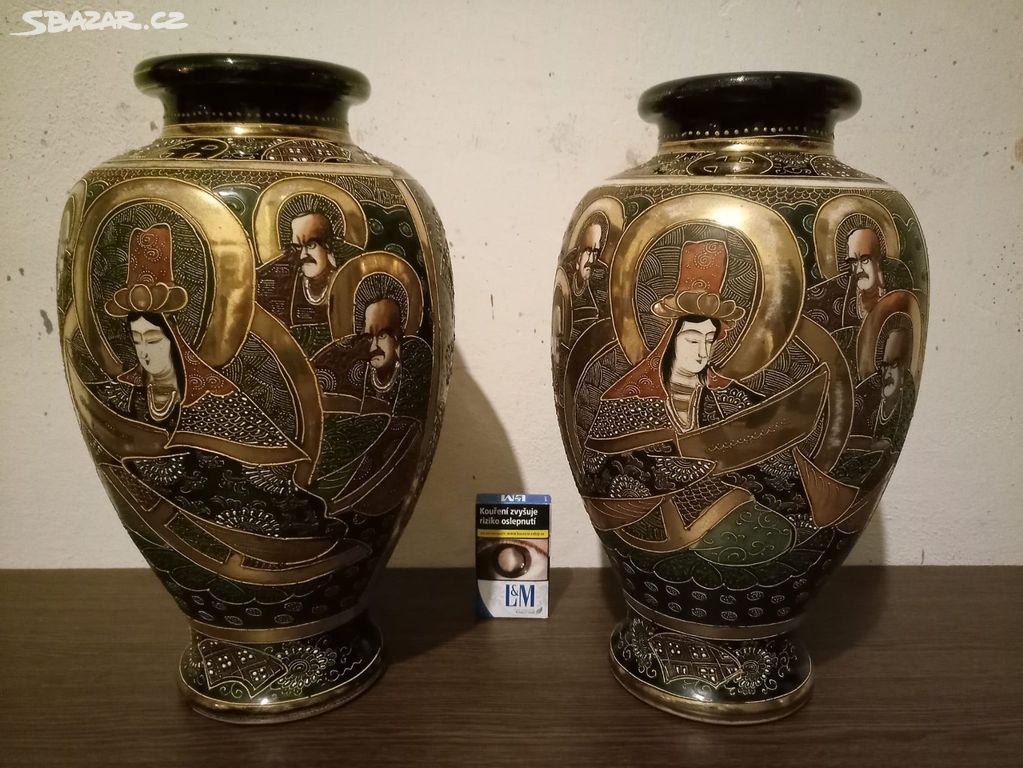 Párové vázy Tsatsuma