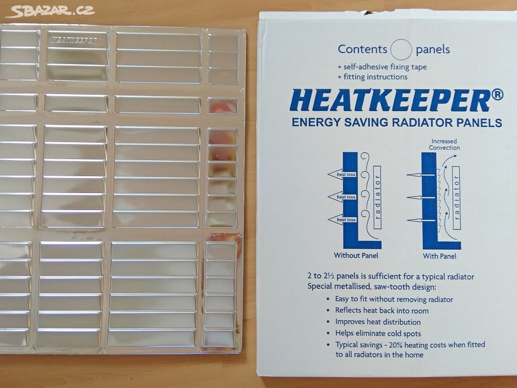 Fólie za radiátor Heatkeeper