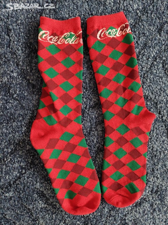 Nové ponožky Coca-Cola