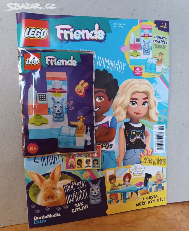 LEGO FRIENDS 1/24 - časopis + hračka.