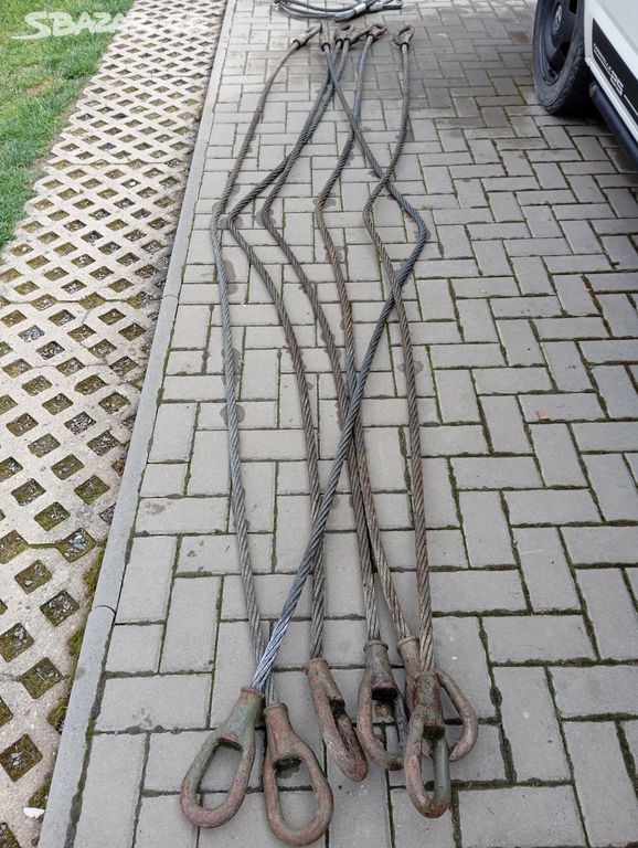 Vázací lano 3,7 m průměr 22 mm