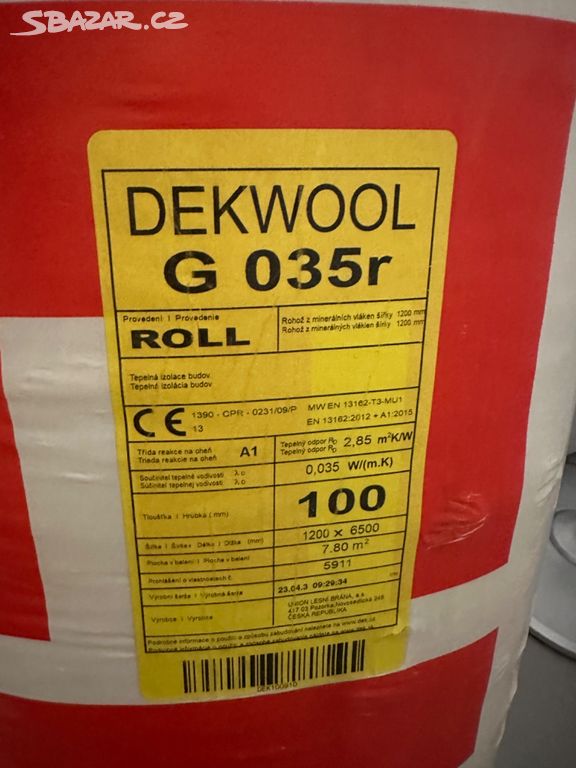 Dekwool G 035r role