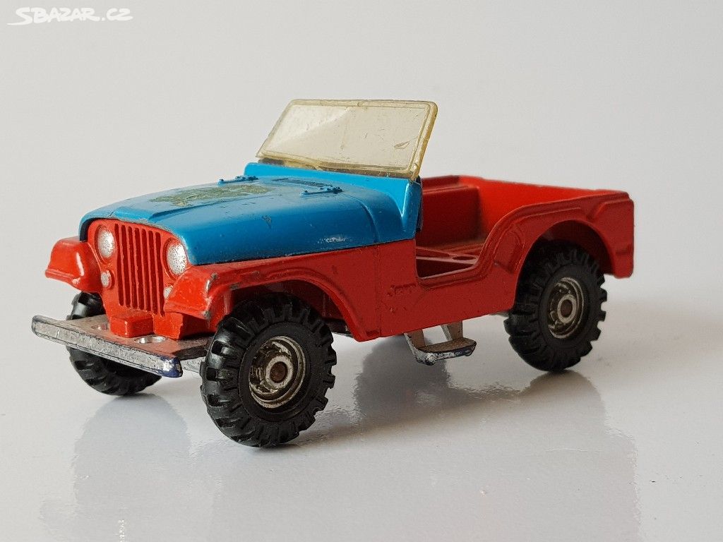 Corgi JEEP CJ 5 RED Praha Sbazar.cz