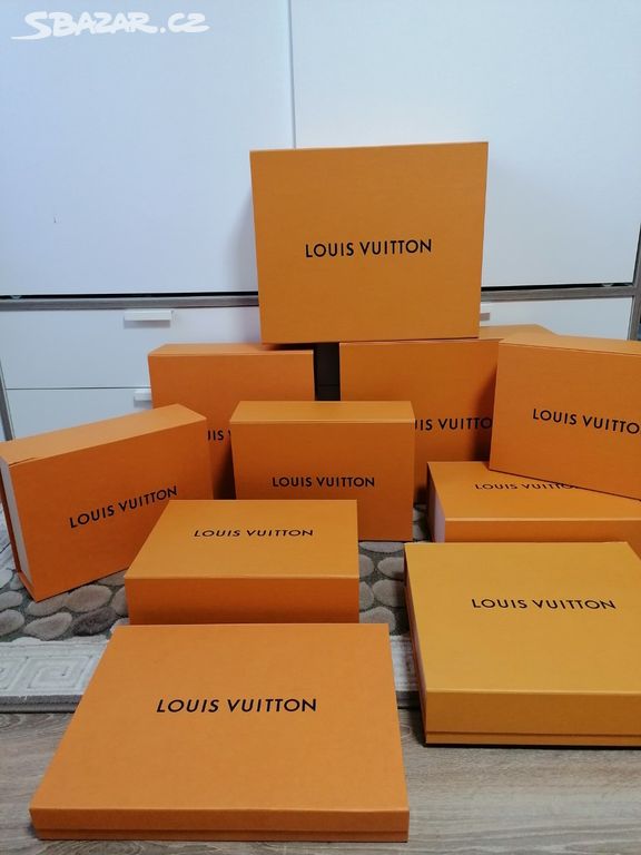 Sběratelské krabice Louis Vuitton