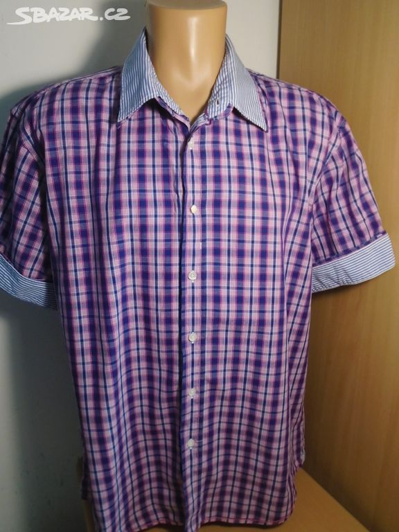 Pánská kostkovaná košile McNeal/XL-L/2x64cm