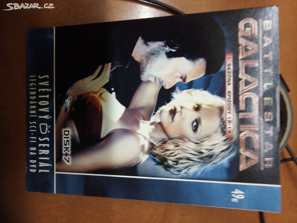 DVD Battlestar galactica disk 7