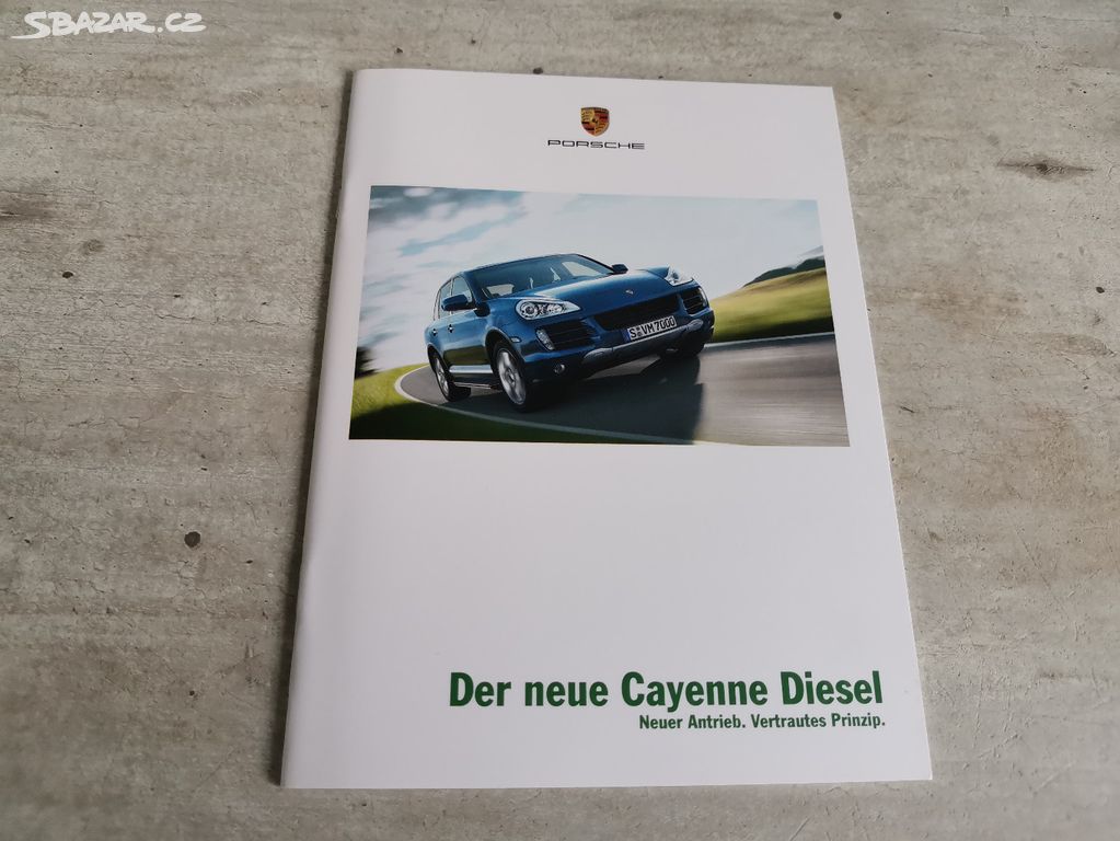 Prospekt Porsche Cayenne Diesel (2008), 28 stran D