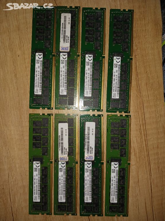 32GB moduly 2Rx4 DDR4 PC4 2666V-RB2