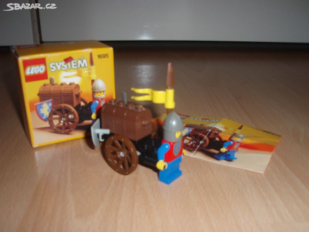 Lego hrady set 1695 s boxem a návodem