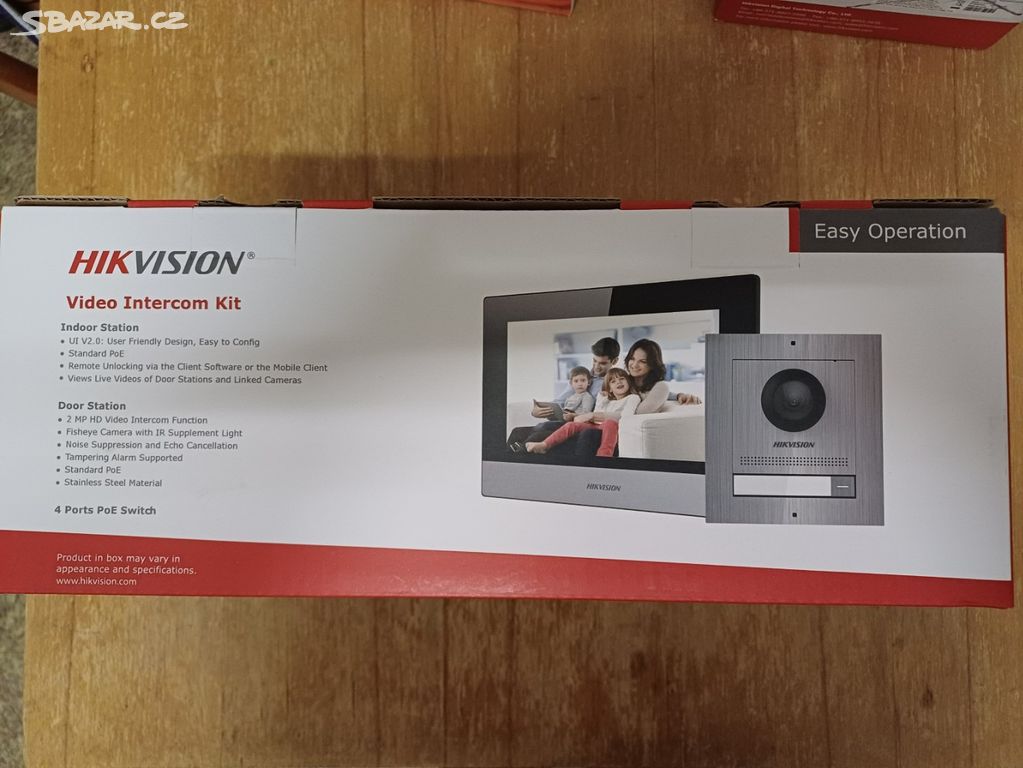 Video zvonek / domácí telefon Hikvision (IP)