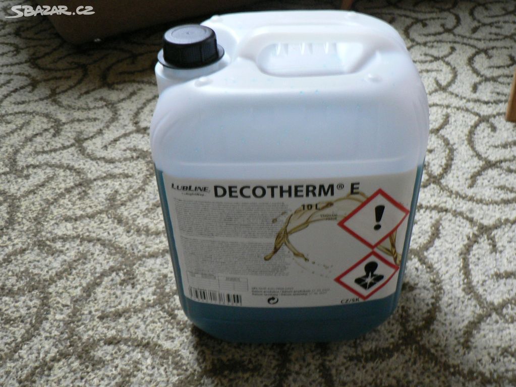 Decotherm E,  mrazuvzdorná kapalina do topení
