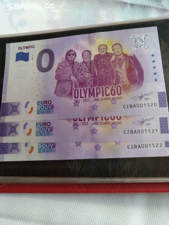 Bankovka 0 euro Olympic 60 let